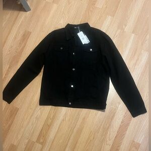Black Jean Jacket (New/tags)